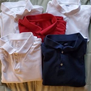 Boys Old Navy polo shirts . $20 for 5 polo shirts